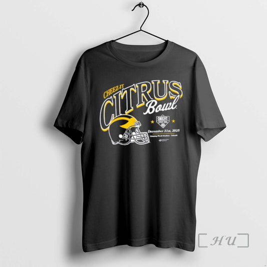 Officials 2025 Cheez It Citrus Bowl Michigan Football Helmet T-Shirts, Hoodie, Sweatshirt | AU18TeeNovaLab.com