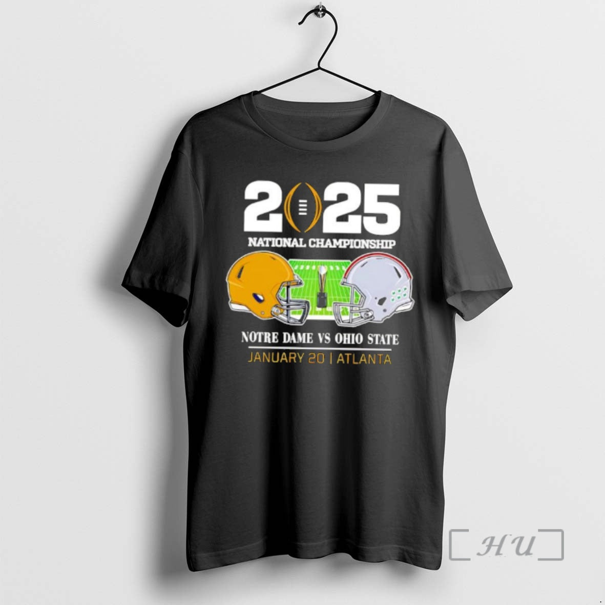 Officials 2025 College Football National Championship Notre Dame Fighting Irish Head To Head Ohio State T-Shirts, Hoodie,...