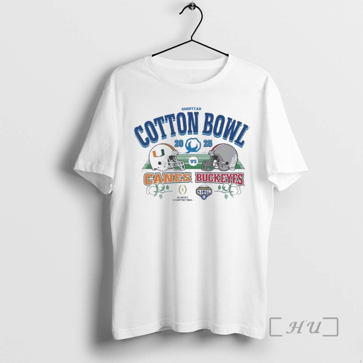 Officials 2025 Cotton Bowl 2 Team Canes Vs Buckeyes T-Shirts, Hoodie, Sweatshirt | AU18TeeNovaLab.com