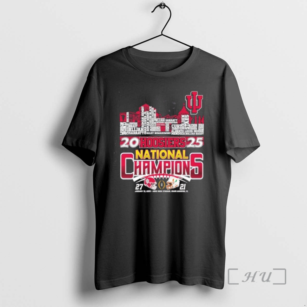 Officials 2025 Hoosiers National Champions Typo City T-Shirts, Hoodie, Sweatshirt | AU18TeeNovaLab.com