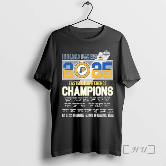 Officials 2025 Indiana Pacers Eastern Conference Champions T T-Shirts, Hoodie, Sweatshirt | AU18TeeNovaLab.com
