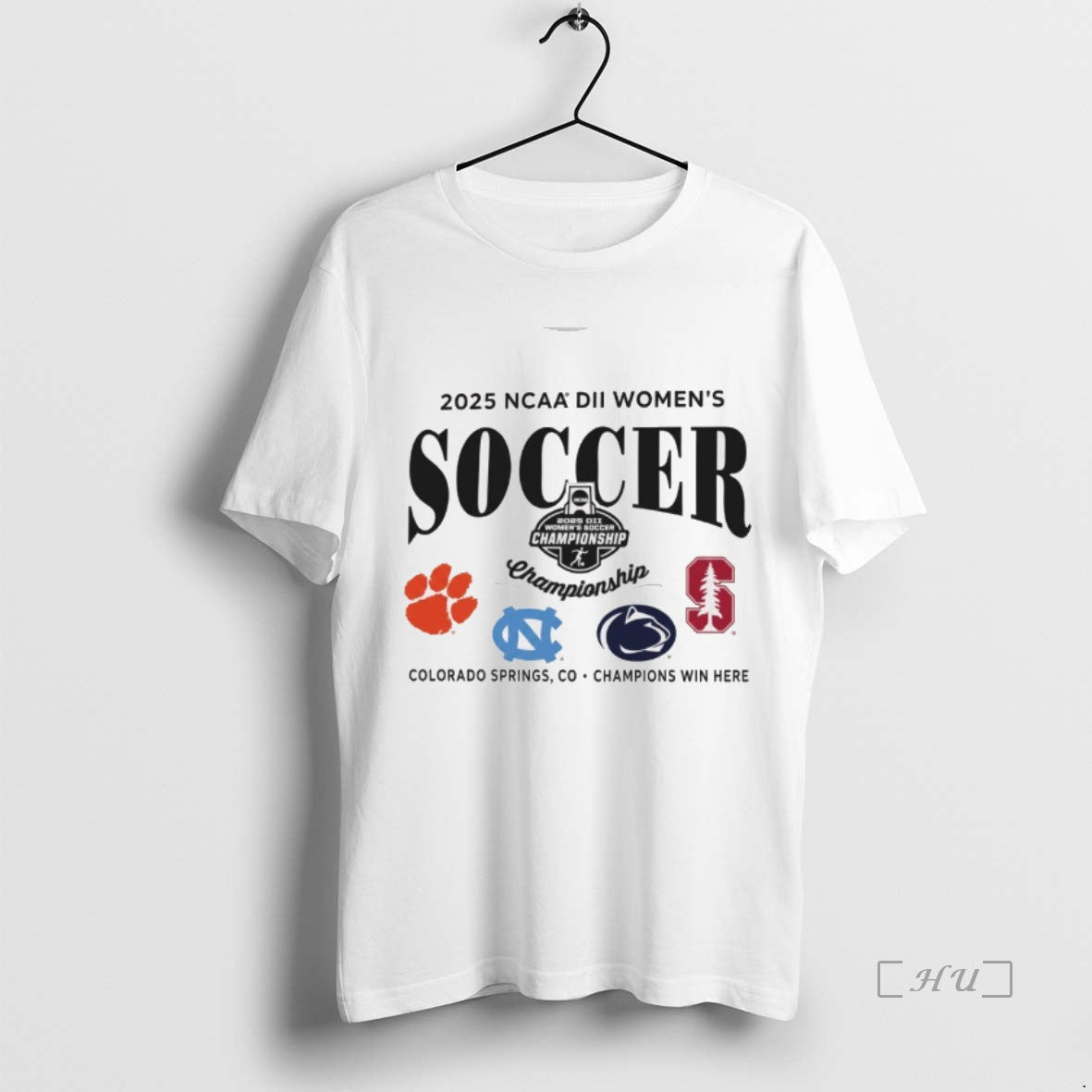 Officials 2025 Ncaa Division Ii Womens Soccer Championship Colorado Springs Co Clemson Tiger Tar Heels T-Shirts, Hoodie,...