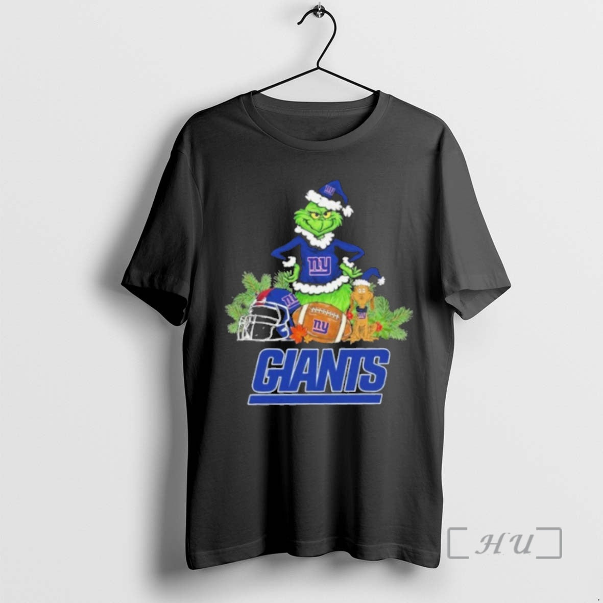 Officials 2025 Santa Grinch X Dog Ball Merry Christmas Giants Logo Premium T Shirts Sweater Hoodie, Sweatshirt