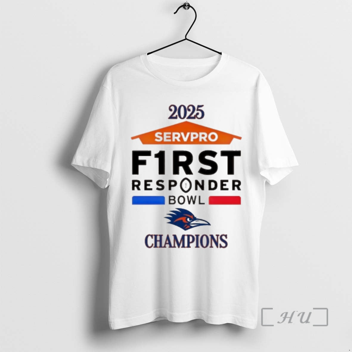 Officials 2025 Utsa Roadrunners Servpro First Responder Bowl Champions T-Shirts, Hoodie, Sweatshirt | AU18TeeNovaLab.com