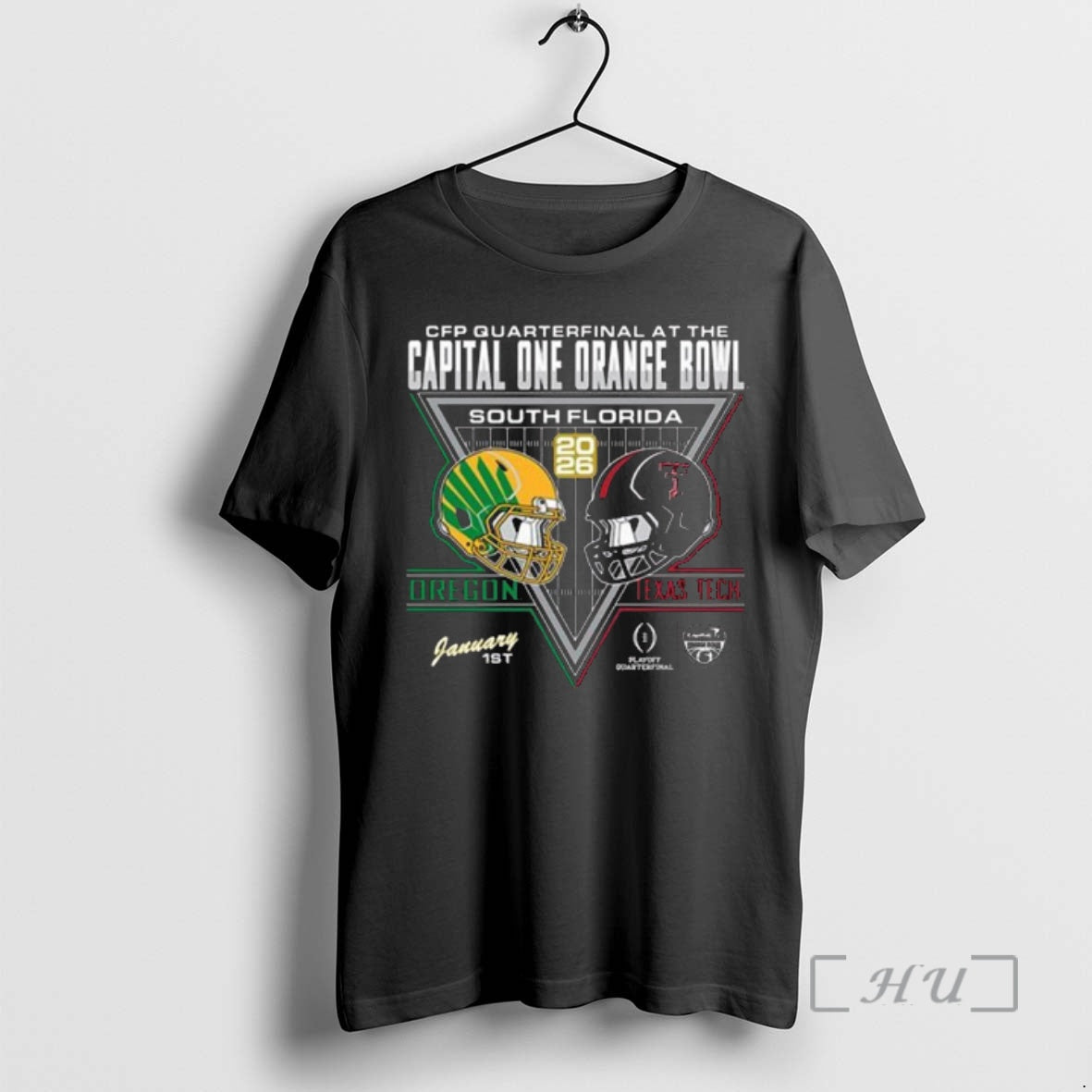Officials 2026 Cfp Quarterfinal At The Capital One Orange Bowl South Florida Oregon Vs Texas T-Shirts, Hoodie, Sweatshirt