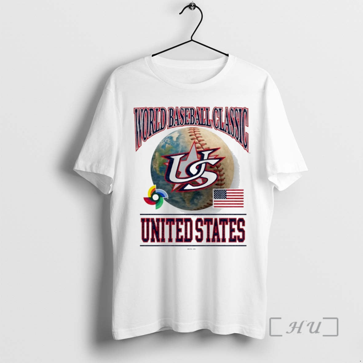 Officials 2026 World Baseball Classic United States Logo Circle T-Shirts, Hoodie, Sweatshirt | AU18TeeNovaLab.com