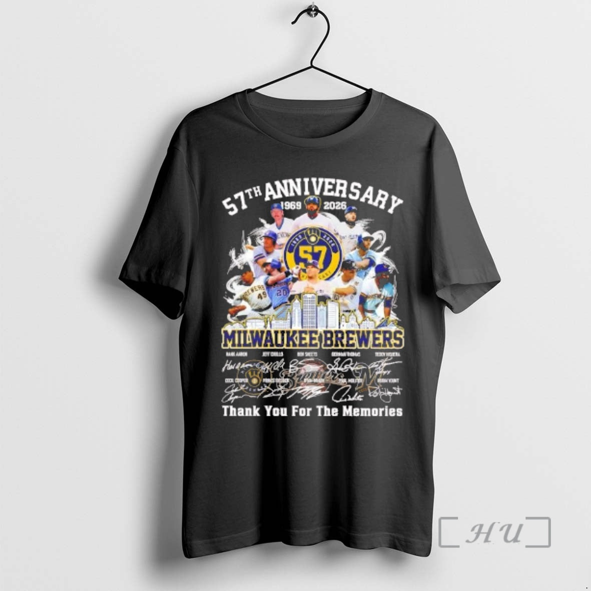 Officials 57th Anniversary Milwaukee Brewers 1969 2026 Team Players T-Shirts, Hoodie, Sweatshirt | AU18TeeNovaLab.com