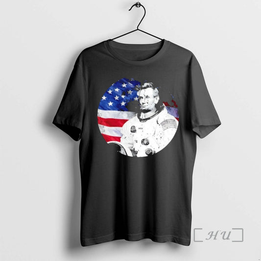 Officials Abe Lincoln Astronaut Usa Flag T-Shirts, Hoodie, Sweatshirt | AU18TeeNovaLab.com