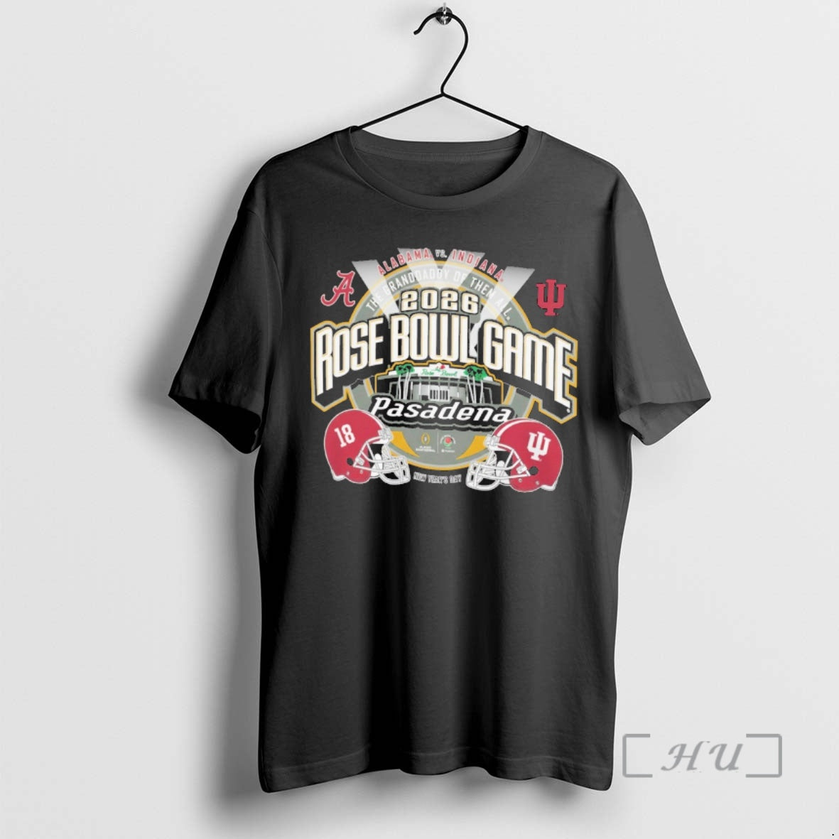 Officials Alabama Vs Indiana Football 2026 Cfp Rose Bowl Game Head To Head The Granddaddy T-Shirts, Hoodie, Sweatshirt