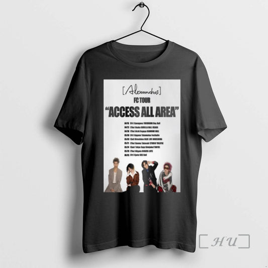 Officials Alexandros Fc Tour Access All Area 2026 T-Shirts, Hoodie, Sweatshirt | AU18TeeNovaLab.com