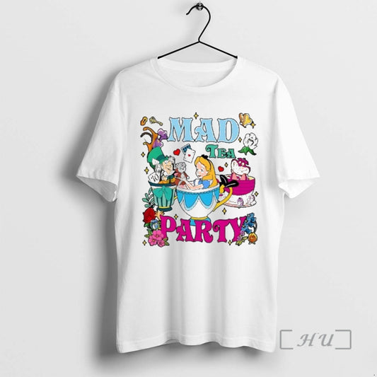 Officials Alice In Wonderland Mad Tea Party Cartoon T-Shirts, Hoodie, Sweatshirt | AU18TeeNovaLab.com