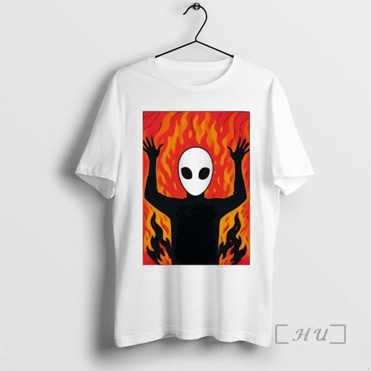 Officials Alien Fire Meme T-Shirts, Hoodie, Sweatshirt | AU18TeeNovaLab.com