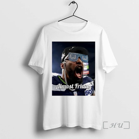Officials Almost Friday W Glasses Seahawks Leonard Williams T-Shirts, Hoodie, Sweatshirt | AU18TeeNovaLab.com
