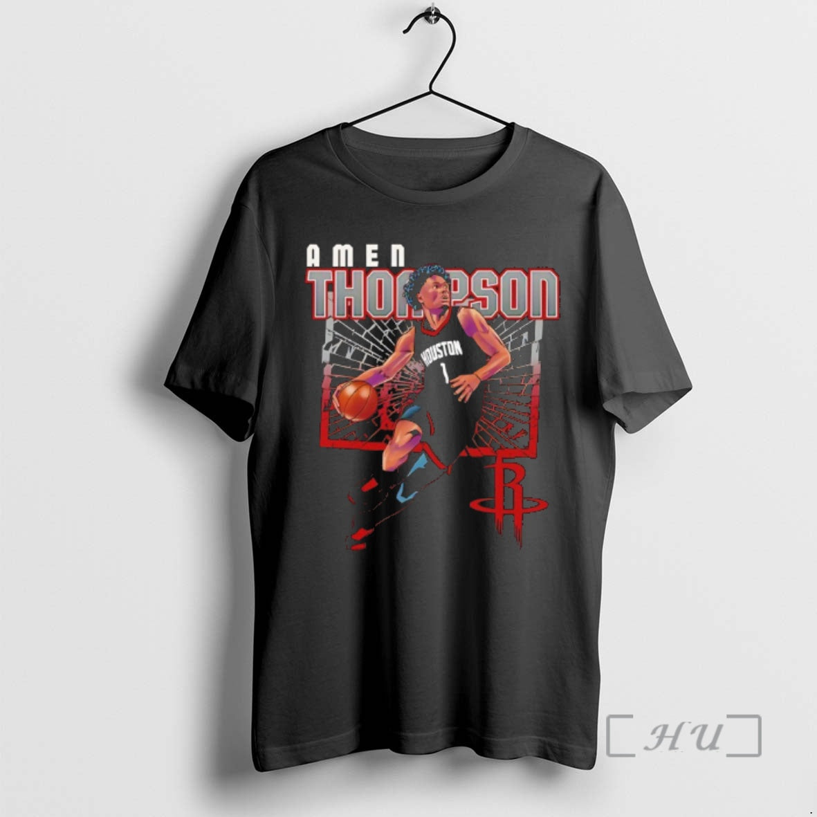 Officials Amen Thompson Houston Rockets Basketball Player Shattered T-Shirts, Hoodie, Sweatshirt | AU18TeeNovaLab.com