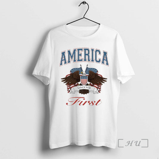 Officials America First Vintage Eagle T-Shirts, Hoodie, Sweatshirt | AU18TeeNovaLab.com