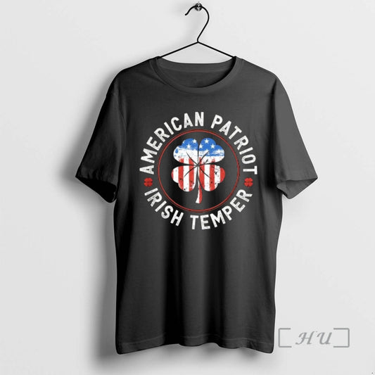 American Patriot Irish Temper Us Flag