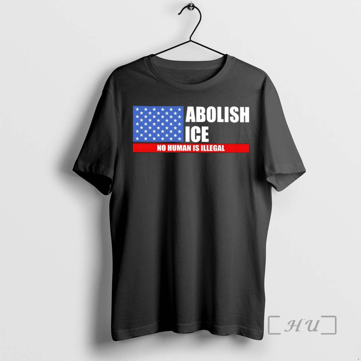Officials American Flag Abolish Ice No Human Is Illegal T-Shirts, Hoodie, Sweatshirt | AU18TeeNovaLab.com