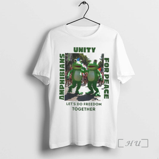 Officials Amphibians Unity Frog Peace Lets Do Freedom Together T-Shirts, Hoodie, Sweatshirt | AU18TeeNovaLab.com