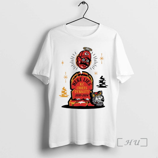 Officials Andy Reid Here Lies Kc Chiefs Dynasty 2020 2024 T-Shirts, Hoodie, Sweatshirt | AU18TeeNovaLab.com