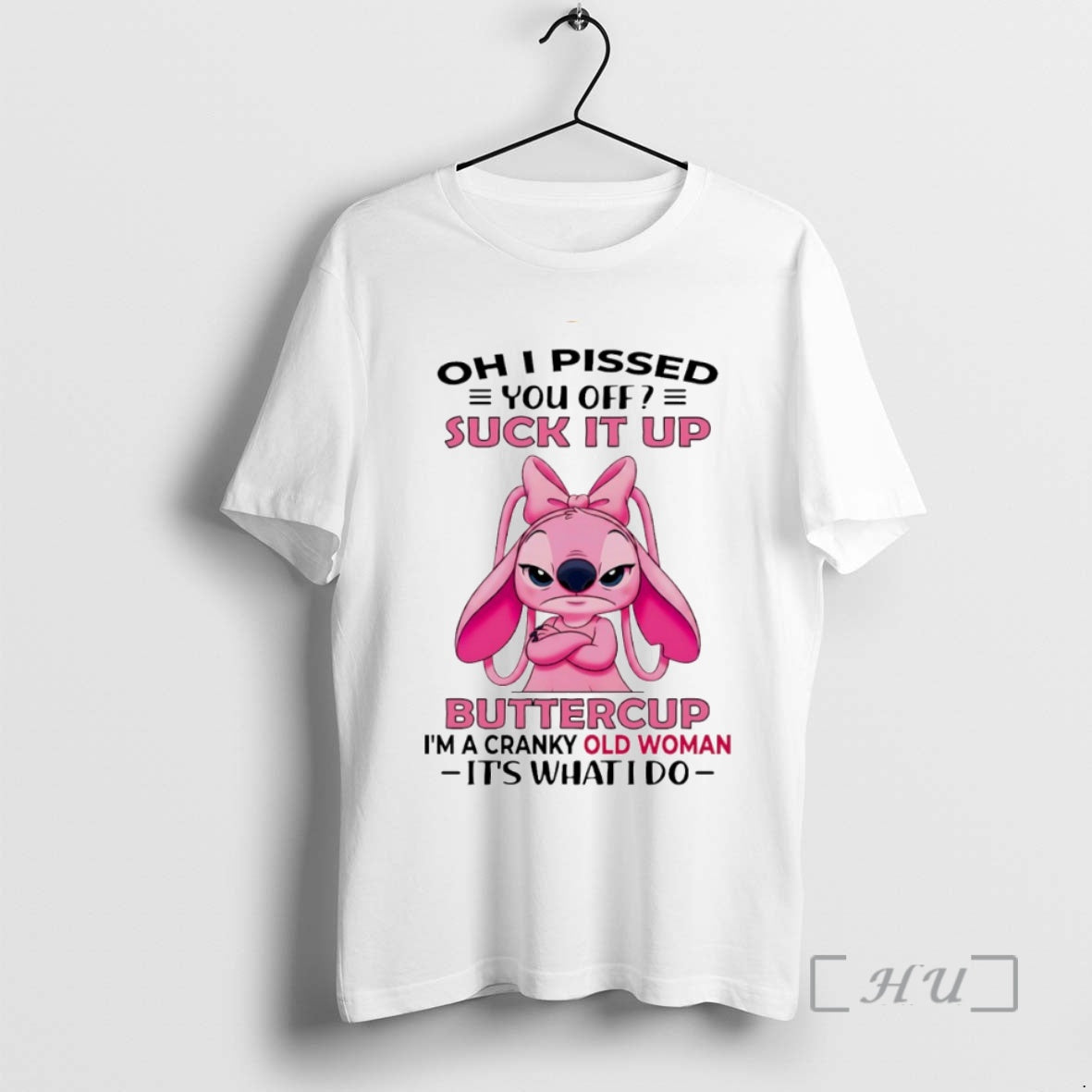 Officials Angel Oh I Pissed You Off Suck It Up Buttercup Im A Cranky Old T-Shirts, Hoodie, Sweatshirt | AU18TeeNovaLab.com