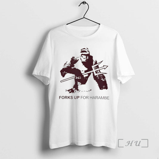 Officials Arizona State Sun Devils Forks Up For Harambe T-Shirts, Hoodie, Sweatshirt | AU18TeeNovaLab.com