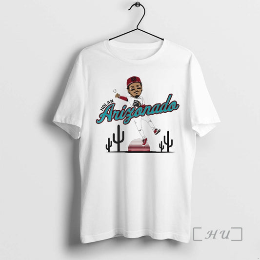Officials Arizonado Nolan Arenado Arizona Diamondbacks Caricature Circle T-Shirts, Hoodie, Sweatshirt | AU18TeeNovaLab.com
