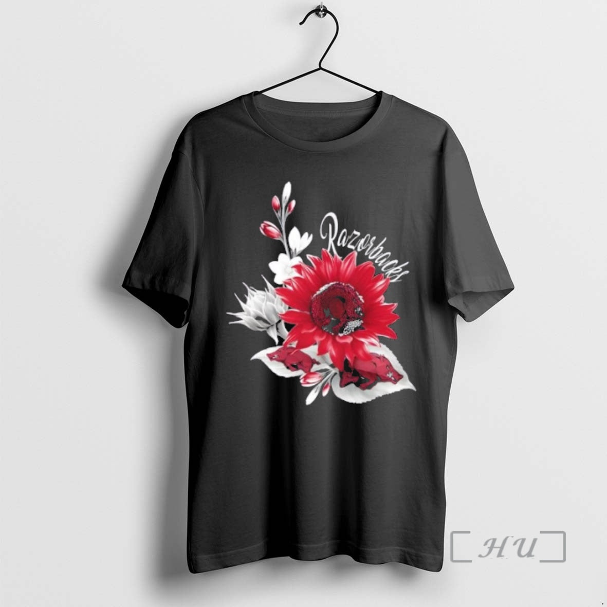 Officials Arkansas Razorbacks Football X Sunflower Floral T-Shirts, Hoodie, Sweatshirt | AU18TeeNovaLab.com