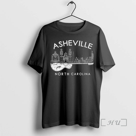 Officials Asheville Souvenir North Carolina Lover Music Guitar T-Shirts, Hoodie, Sweatshirt | AU18TeeNovaLab.com
