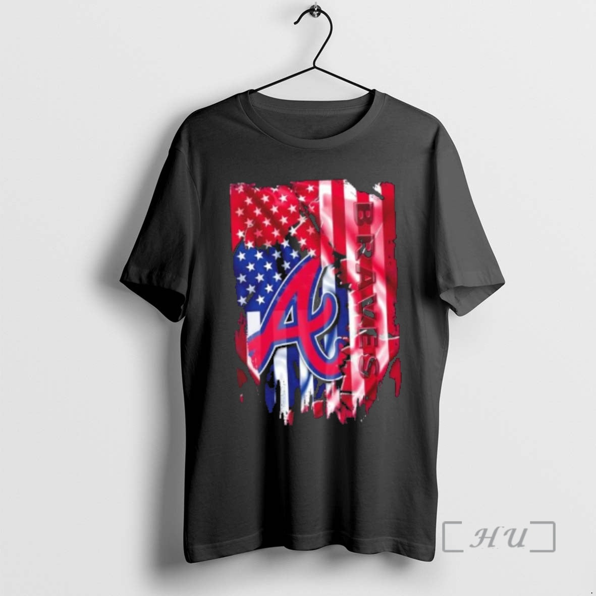 Officials Atlanta Braves Baseball X American Flag T-Shirts, Hoodie, Sweatshirt | AU18TeeNovaLab.com