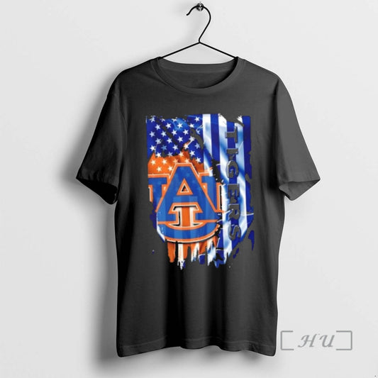Officials Auburn Tigers Football X American Flag T-Shirts, Hoodie, Sweatshirt | AU18TeeNovaLab.com