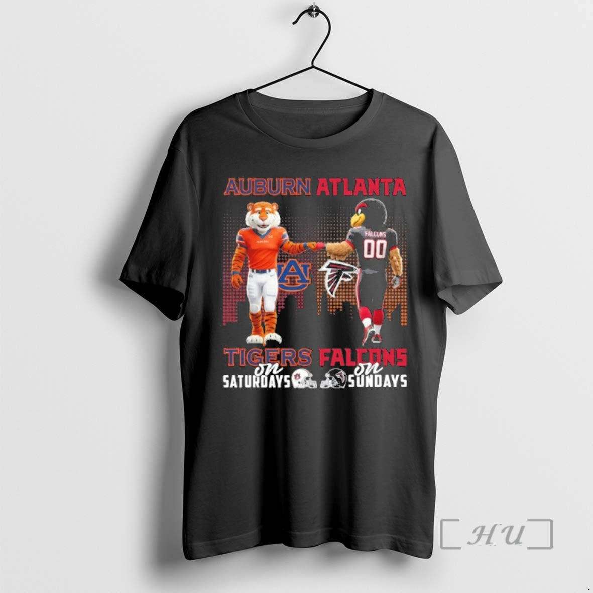 Officials Auburn Tigers On Saturdays X Atlanta Falcons On Sundays T-Shirts, Hoodie, Sweatshirt | AU18TeeNovaLab.com