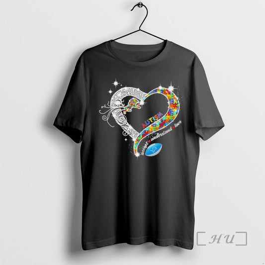 Officials Autism Heart Accept Understand Love Ball Lions Logo T-Shirts, Hoodie, Sweatshirt | AU18TeeNovaLab.com