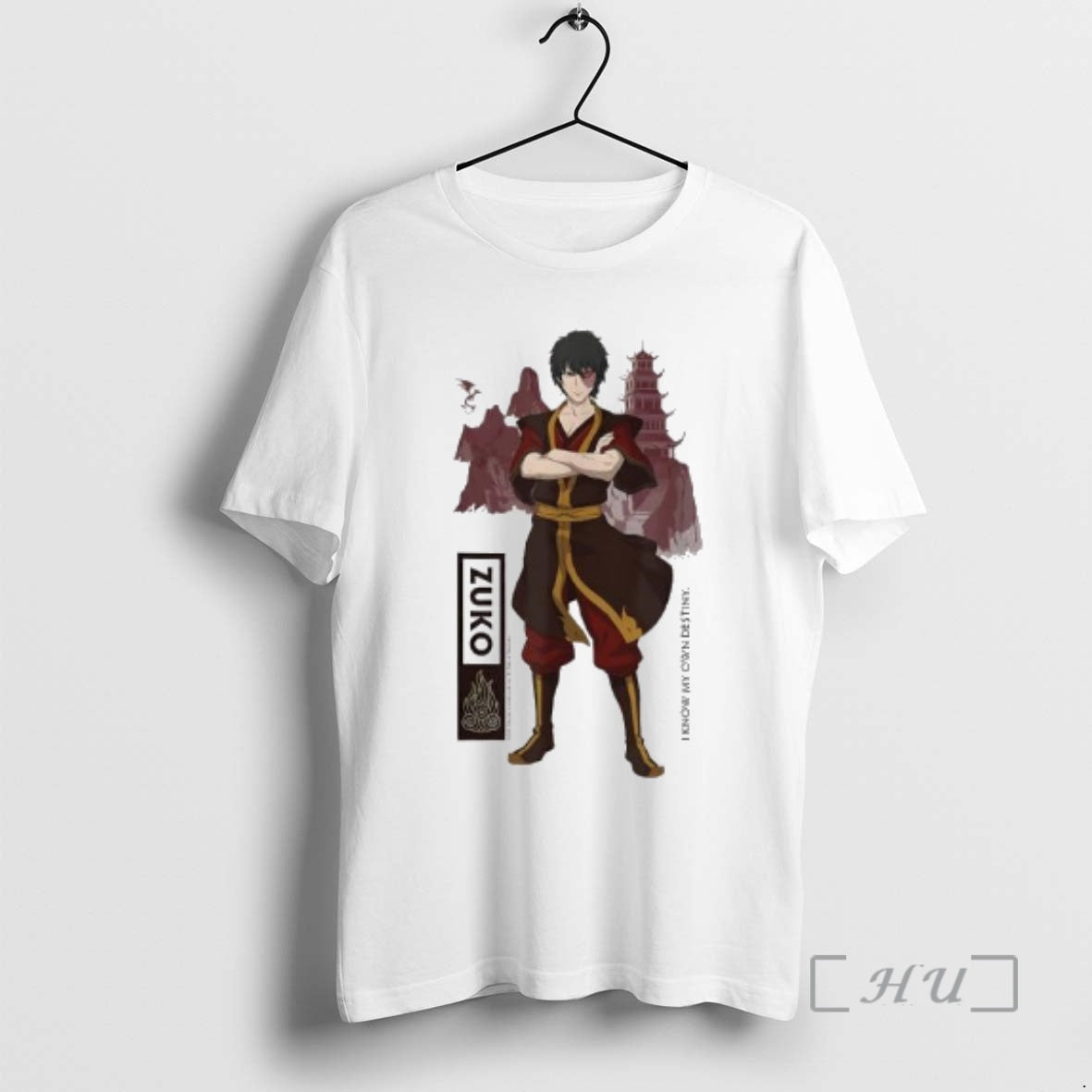 Officials Avatar The Last Airbender Zuko Fire Destiny Quote T-Shirts, Hoodie, Sweatshirt | AU18TeeNovaLab.com