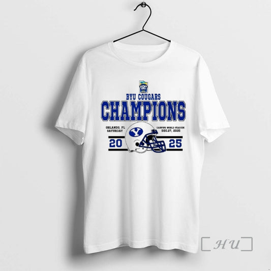Officials Byu Cougars Football 2025 Pop Tarts Bowl Champions T-Shirts, Hoodie, Sweatshirt | AU18TeeNovaLab.com