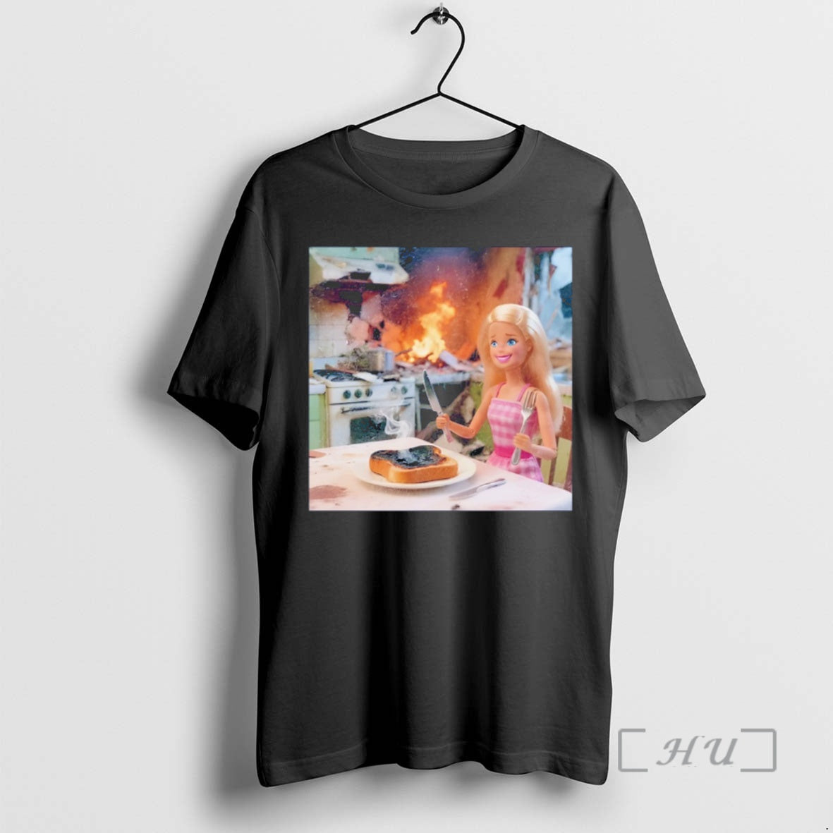 Officials Babies Distressed Doll Face Kitchen Fire Meme T-Shirts, Hoodie, Sweatshirt | AU18TeeNovaLab.com