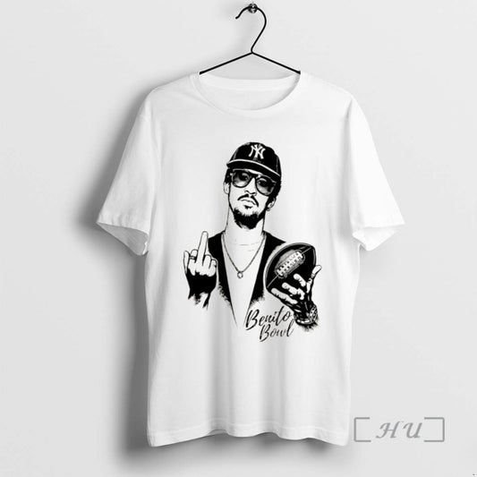 Bad Bunny The Benito Bowl Middle Finger Graphic