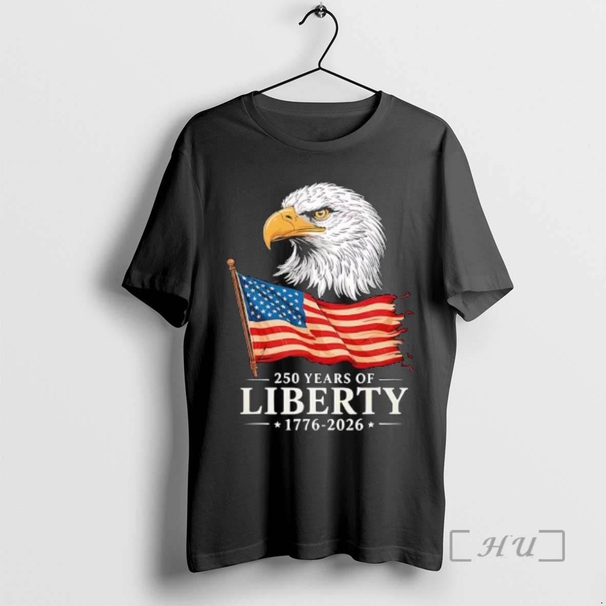 Officials Bald Eagle And American Flag 250 Years Of Liberty 1776 2026 Graphic Premium T-Shirts, Hoodie, Sweatshirt