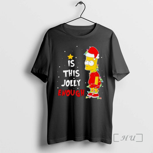 Officials Bart Simpson Christmas This Jolly