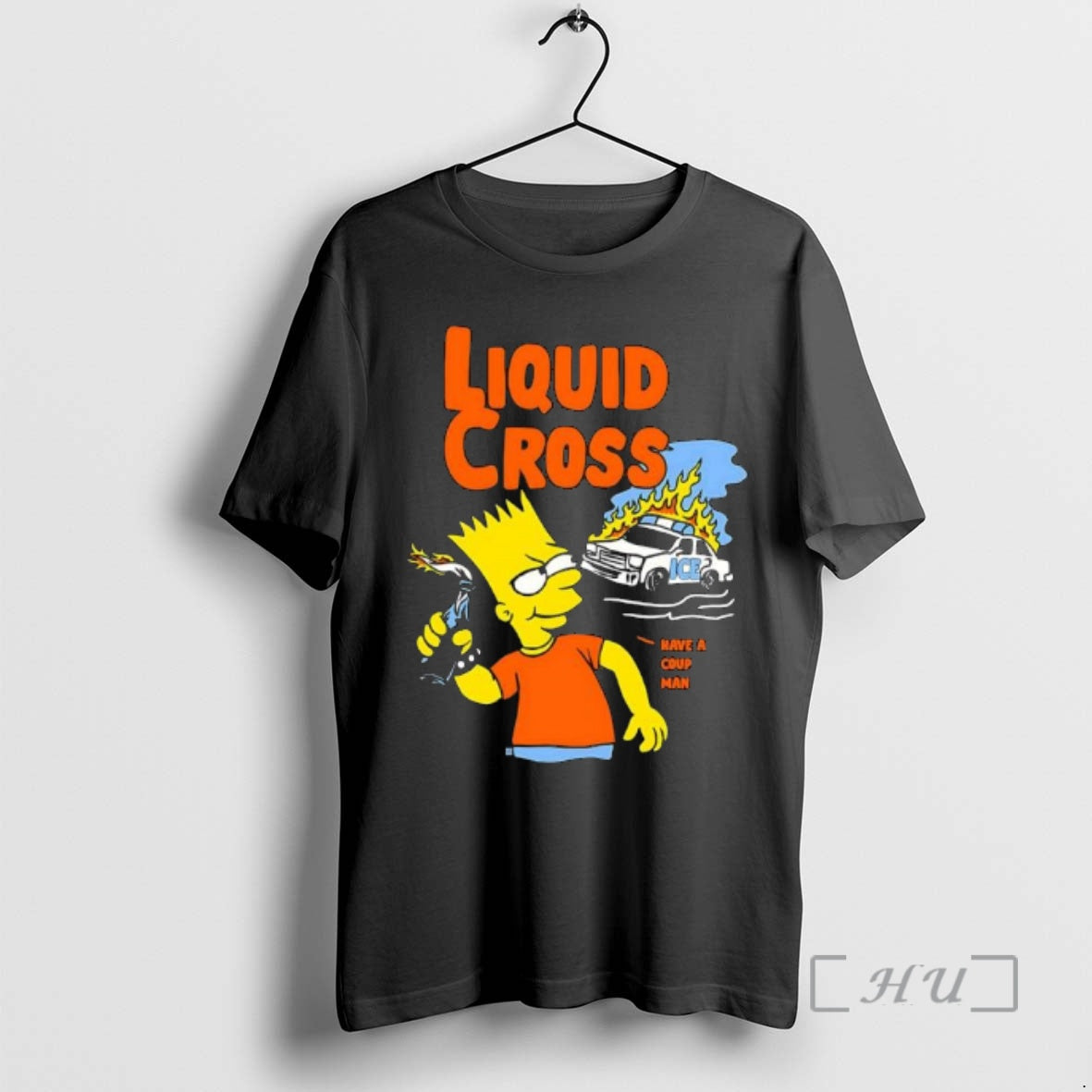 Officials Bart Simpson Liquid Cross Have A Coup Man Ice Car Premium T Shirts Sweater Hoodie, Sweatshirt | AU18TeeNovaLab.com