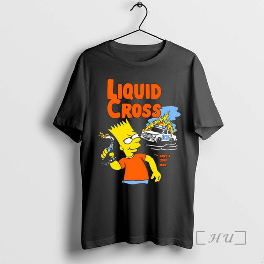 Officials Bart Simpson Liquid Cross Have A Coup Man Ice Car Premium T Shirts Sweater Hoodie, Sweatshirt | AU18TeeNovaLab.com