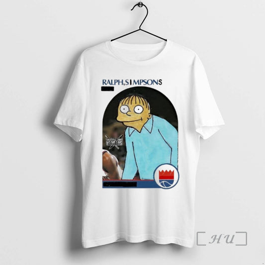 Officials Baseball Card Vandal X Ralph Wiggum The Simpsons T-Shirts, Hoodie, Sweatshirt | AU18TeeNovaLab.com