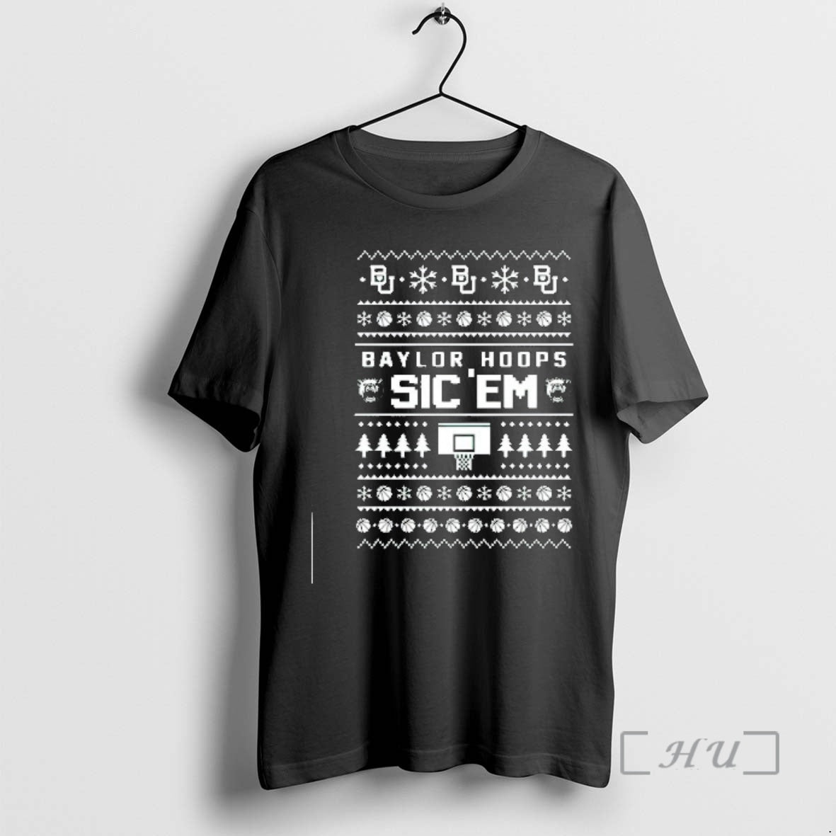 Officials Baylor Bears Hoops Sic Em Christmas T-Shirts, Hoodie, Sweatshirt | AU18TeeNovaLab.com