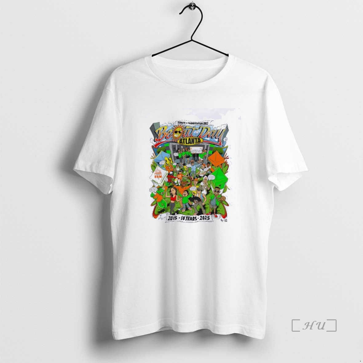 Officials Be Out Day Atlanta 10 Years 2015 2025 T-Shirts, Hoodie, Sweatshirt | AU18TeeNovaLab.com
