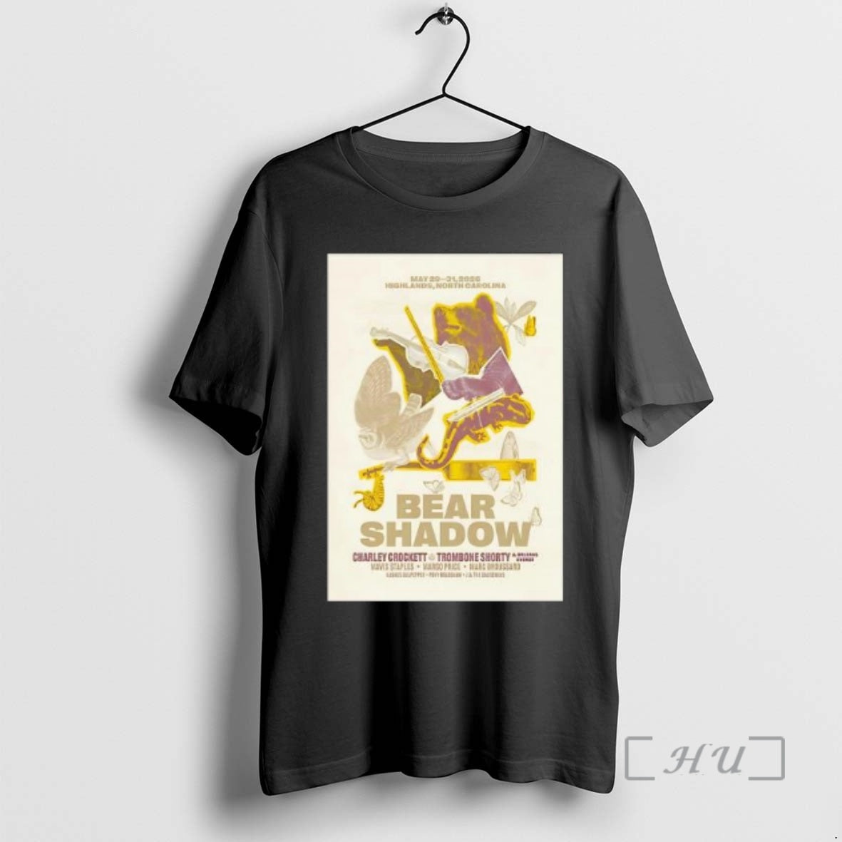 Officials Bear Shadow Festival Shows In Highlands Nc On May 29 31 2026 Premium T-Shirts, Hoodie, Sweatshirt