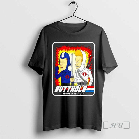 Officials Beavis And Butt Beware Of The Butt Graphic T-Shirts, Hoodie, Sweatshirt | AU18TeeNovaLab.com