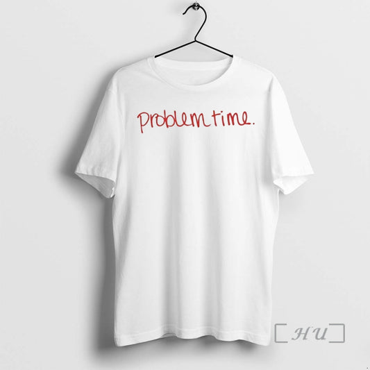Officials Becca Moore Wearing Problem Time Circle T-Shirts, Hoodie, Sweatshirt | AU18TeeNovaLab.com
