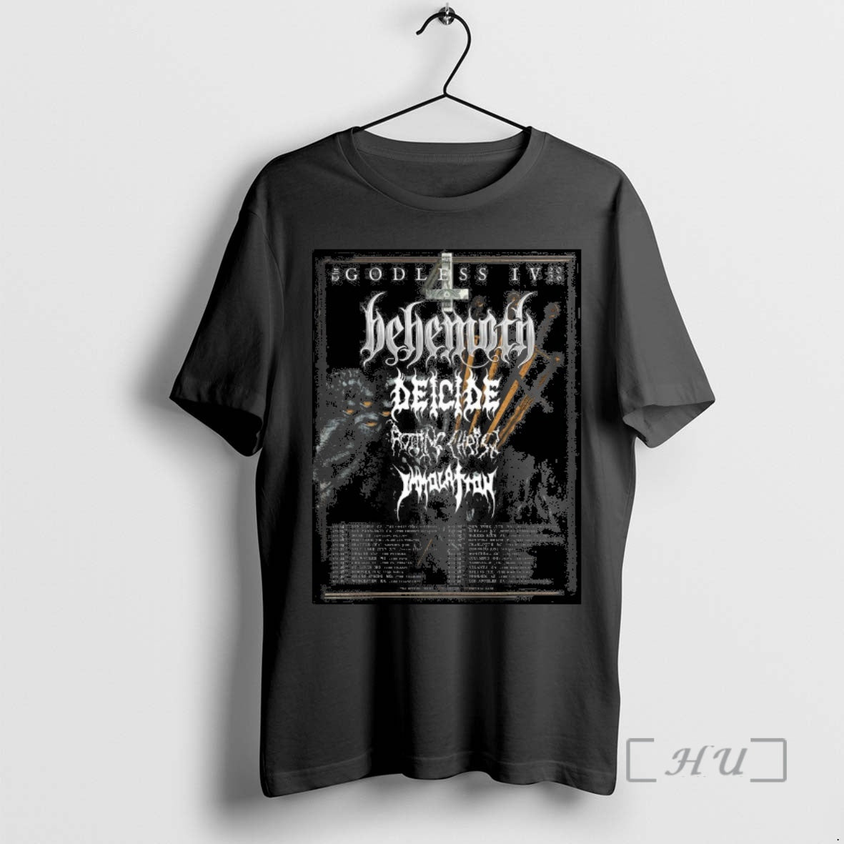 Officials Behemoth The Godless Iv 2026 Tour North America City T-Shirts, Hoodie, Sweatshirt | AU18TeeNovaLab.com