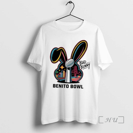 Benito Bowl Football Parody Graphic