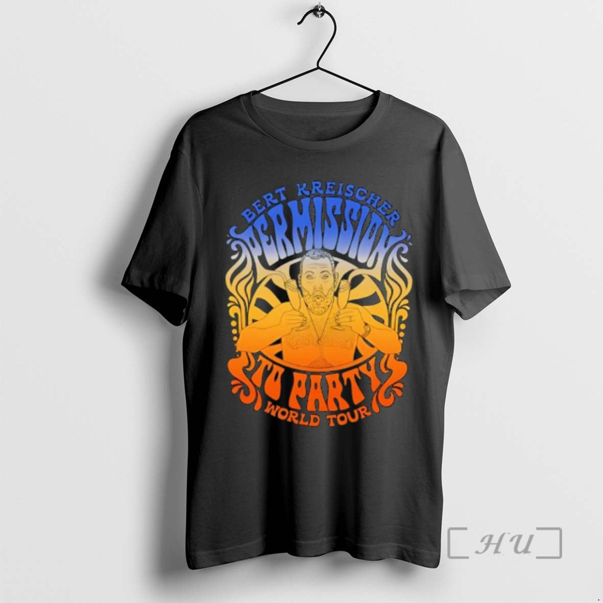 Officials Bert Kreischer Permission To Party World Tour T-Shirts, Hoodie, Sweatshirt | AU18TeeNovaLab.com