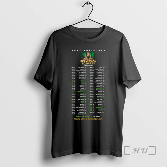 Officials Bert Kreischer World Tour 2026 T-Shirts, Hoodie, Sweatshirt | AU18TeeNovaLab.com
